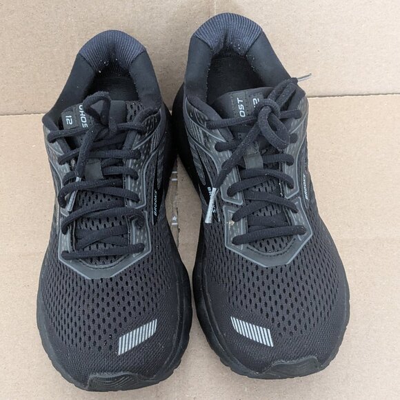 Brooks Ghost 12 1203051B040 Running Shoes Women's Size 10.5B Black - Picture 4 of 12